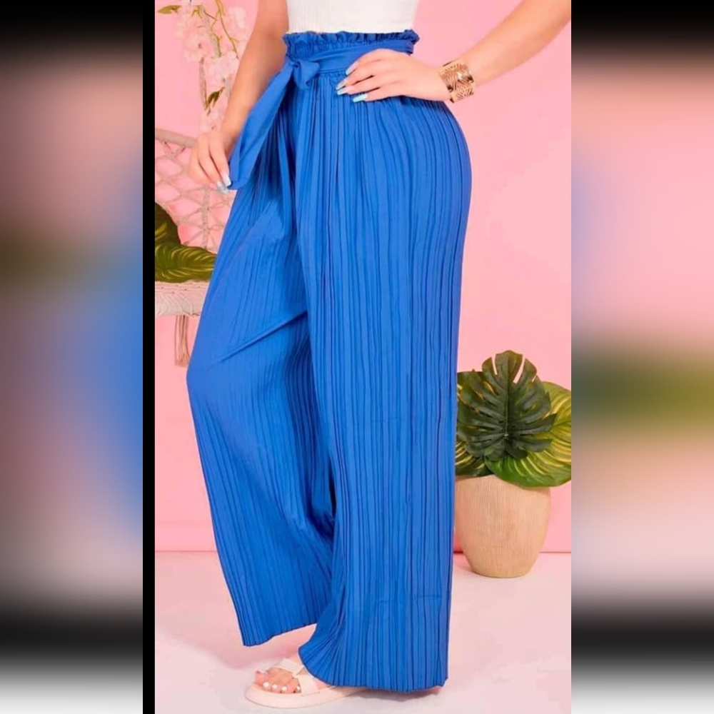 Women's Dress Pants Size S, M, L, XL Blue